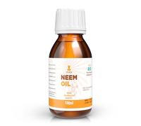 100 ml - Olio di Neem BIO,Puro,Vergine.Certificato ecologico + Spremuto a Freddo. Olio di Neem, antietà. Olio idratante per il corpo e olio per capelli di tutti i tipi. Olio di Neem puro e naturale.