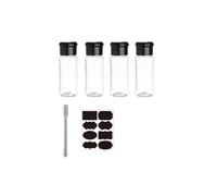 100 ml Shaker bottiglie di plastica spezie condimenti barattoli da cucina sale e pepe spezie scatole per cucina gadget strumento (4 pezzi)
