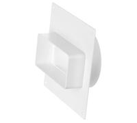 Ø 100 mm - 110x55mm Placca per Passaggi a Muro da Tubo Rettangolare a Tondo