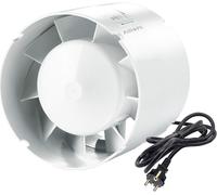 100 Mm Estrattore Assiale,Ventilatore in Linea Alta Qualità,Molto Silenzioso,Bas