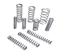 100 molle a compressione piccola molla 10 mm/15 mm/20 mm/25 mm/30 mm di lunghezza, mini molla in acciaio inox per stampante 3D con penna progetto fai da te, molla compressa diametro esterno 4 mm 5 mm