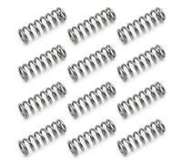 100 molle metalliche molle di ritorno mini molle a compressione in acciaio inox 304 lunghe 10-30mm diametro esterno 4-6mm 100 pezzi molle metalliche(0.3mm*4mm*30mm)