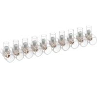 100 Morsetti Unipolari in Stecche Da 10 Poli , 1.5 Mmq