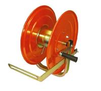 100 MT AVVOLGITUBO ARIA COMPRESSA POTATURA RACCOLTA OLIVE IN METALLO CON FRENO