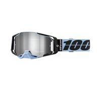 100% MX Occhiali Armega Petros Silver Specchio MTB Motocross Quad ATV