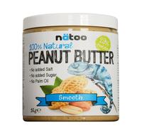 NATOO 100% NATURAL PEANUT BUTTER SMOOTH 1 KG