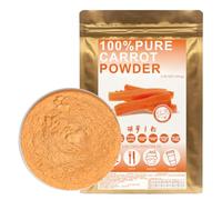 100% Natural Pure Carrot Powder 100g/3.52oz 胡萝卜粉 Colorazione Naturale degli Alimenti, Ottimo per Cottura, Succhi, Smoothies, Shakes e Bevande.