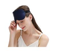 100% Natural Silk Eye Mask Blindfold, Adjustable Strap Super-Smooth Soft Sleep Acsergery Gift