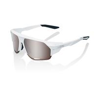 100percent Norvik Sunglasses Trasparente HiPER Silver Mirror/CAT3 Soft Tact White