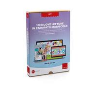 100 nuove letture in stampato maiuscolo. Kit App. Con software - Scataglin...