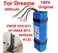 100% Nuovo Originale 4000mAh Batteria Per Dreame VWV8 H10 H11 H11MAX M13 H12S HHR24A Lavapavimenti Batteria Ricaricabile Accessori
