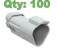 (100) Nuovo Te Connectivity Deutsch DT04-3P-CE01 Connettore 3 Posizioni, Tappo