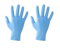 [100 o 1000] Guanti in NITRILE BLU SENZA POLVERE TAGLIA S | M | L o XL