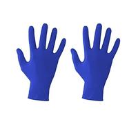 [100 o 1000] Guanti Monouso in NITRILE BLU COBALTO Taglia M o XL Senza Polvere