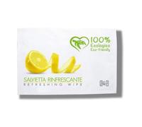 100 o 1000 Salviette al limone umidificate Bio Wipes Monouso per Ristorante