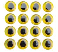 100 occhi olografici 3D per esche da pesca, realistici, olografici, adesivi per la costruzione di mosche, 6 mm, 8 mm, 10 mm, 12 mm, per fai da te, esche da pesca, esche da pesca (10 mm oro)
