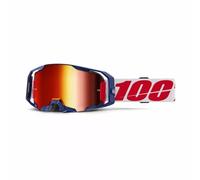 100% Occhiali Motocross Armatic Machz Rosso Specchio MTB Per Quad ATV