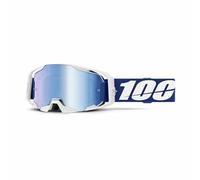 100% Occhiali Protettivi Armatic Blue Blue Mirror MTB Motocross Quad ATV
