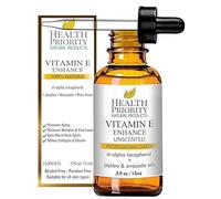 100% Olio alla Vitamina E Naturale & Biologico per il viso e la pelle, Inodore 15,000/30,000 IU - Riduce le rughe e schiarisce le macchie scure, lasciando la pelle più giovane. Olio non troppo denso