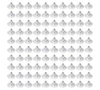100 orecchini in silicone, tappi per orecchini, orecchini posteriori, accessori per orecchini, chiusura ipoallergenica, orecchini, Silicone