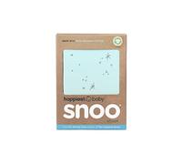 100% Organic Cotton SNOO Baby Cot Fitted Sheet - One-size - Teal Galaxy