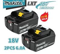 100% originale Makita 6Ah per batteria Makita 18V BL1830B BL1850B BL1850 BL1840 BL1860 BL1815 batteria al litio di ricambio
