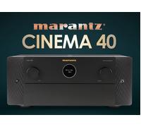(100% originale) Marantz Cinema 40 Ricevitore AV 9.4CH / 230V / Nero - EXPRESS
