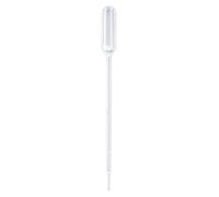 100 Pacco Pipette Graduate in Plastica Pasteur PE-3ml +