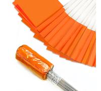 100 Pack bandiera arancione 100 pacchetto / 38 x 10 x 13 cm bandiera del