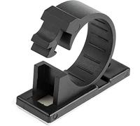 100 PACK OF SELF-ADHESIVE CABLE CLAMP SMALL