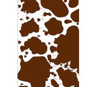 100-page cow-spotted notebook - Where tenderness meets style: A notebook for girls who dream, create and conquer.