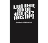 100 Page Lined Notebook for Business Analysts - Dark Grey