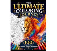 100 Page Printable Coloring Book for Adults & Kids | Diverse Themes