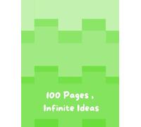 100 Pages, Infinite Ideas: A lightweight, durable, and travel-friendly 100-page notebook for all ages-perfect for note-taking, writing, and planning anytime, anywhere.