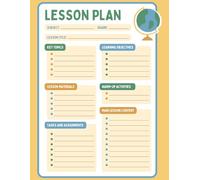 100 Pages Lesson Planner Design by MD SHAKIB AL HASAN: MSAH