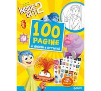 100 pagine di giochi e attività. Inside Out 2. Con adesivi. Ediz. a colori