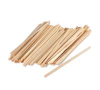 100 Palettine da Caffè in Legno 14 cm Palettine Usa e Getta, Bastoncini per Mescolare Caffè e Tè, Bastoncini di Legno per Fai da Te