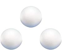 100 palline di polistirolo, accessori per matrimoni, accessori rotondi, 1 cm, 1 cm, artigianato, pittura e artigianato