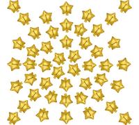 100 palloncini a forma di stella a forma di cuore da 12,7 cm, a cinque punte, per compleanni, matrimoni, baby shower, rivelazione di genere, fidanzamenti, decorazioni per addio al nubilato (stella