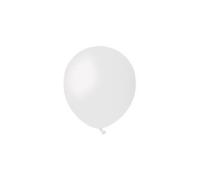 100 Palloncini Bianchi in lattice 5 pollici 13 cm diametro per feste party