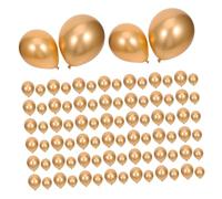 100 Palloncini Dorati Di Diverse Dimensioni: Palloncini A Ghirlanda Da 12 Pollici E 10 Pollici - Kit Arco Per Decorazioni Per Feste Di Laurea, Anniversario, Baby Shower,