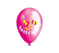 100 Palloncini lattice medium da 28 cm ROSA IL MIO BATTESIMO 09W0