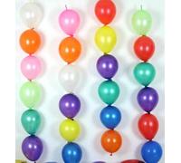 100 PALLONCINI LINK COLORI MISTI multicolor 13 pollici