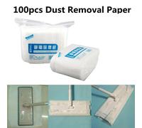 100 Panno Pulizia Casa Carta Scopa Antipolvere Elettrostatica Monouso,2030cm