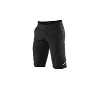 Pantaloni corti 100% Ridecamp nero chiaro - 38