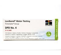 100 Pastiglie DPD4 Lovibond Cloro Totale o Ozono Fotometro Scuba / MD / PM600