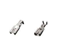 100 PCS 6.3 series of self-locking bolt spring switch type switch with terminal socket DJ622B-D6.3A