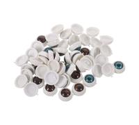 100 Pcs Accessori Colorati Per Bulbi Oculari Occhi Lavoretti Artigianali