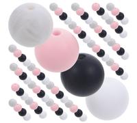 100 Pcs Accessori Portachiavi Perline Piccole Perle Braccialetto Fai Da Te