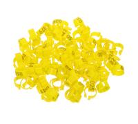 100 Pcs Anelli Per Zampe Di Uccelli Bande Identificazione Del Pollame Accessori